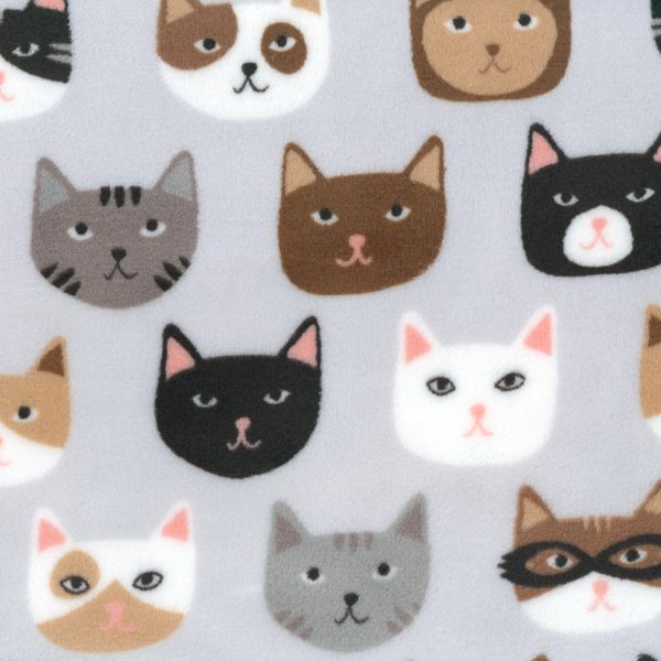 Plush polar - Chats - Gris
