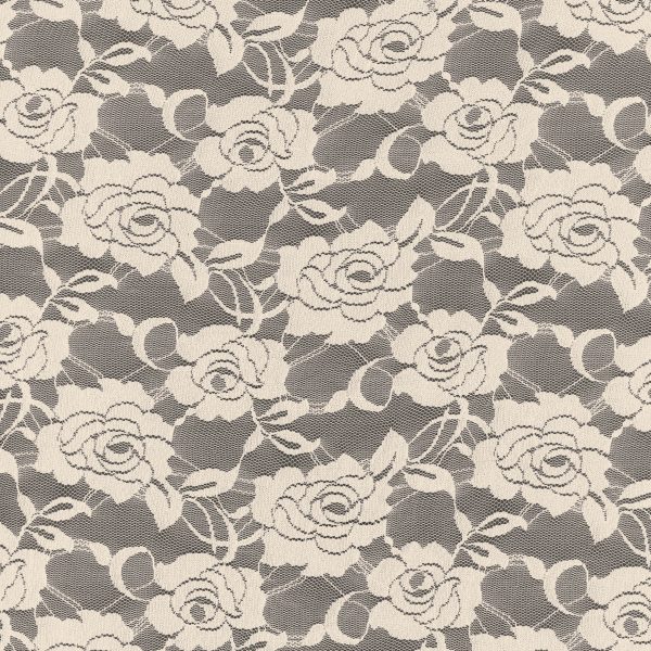 Extensible - Roses - Ivoire