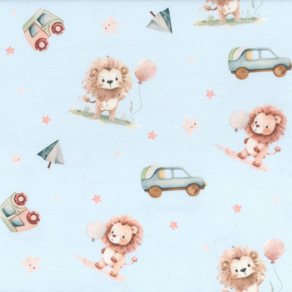 Interlock - Étoile Lion - Bleu