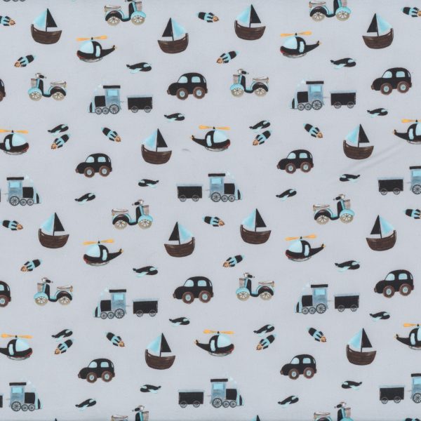 Tricot brossé - Vroum - Gris