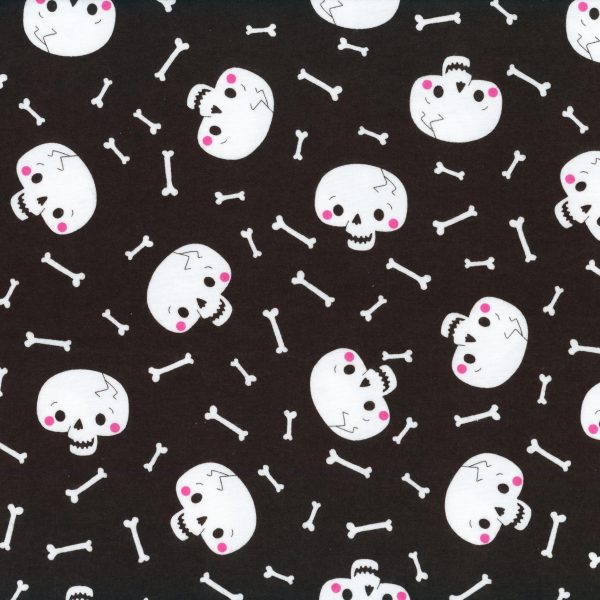 Têtes de mort mignonnes - Noir